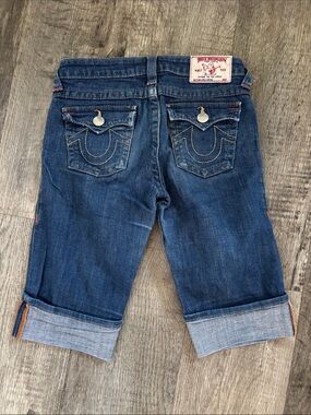 TRUE RELIGION SOPHIE BERMUDA SHORTS